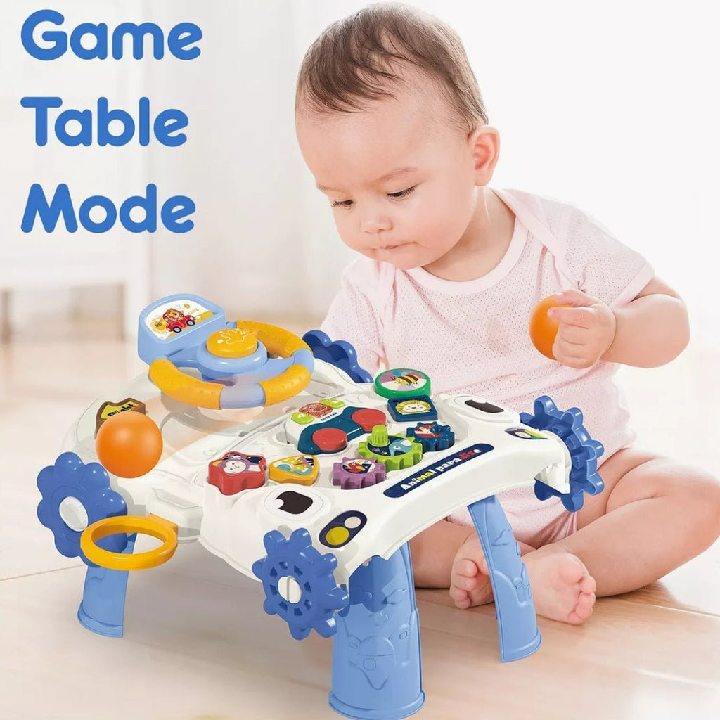 6-in-1 Multifunction Musical Baby Walker – Ride-On, Scooter & Activity Learning Center