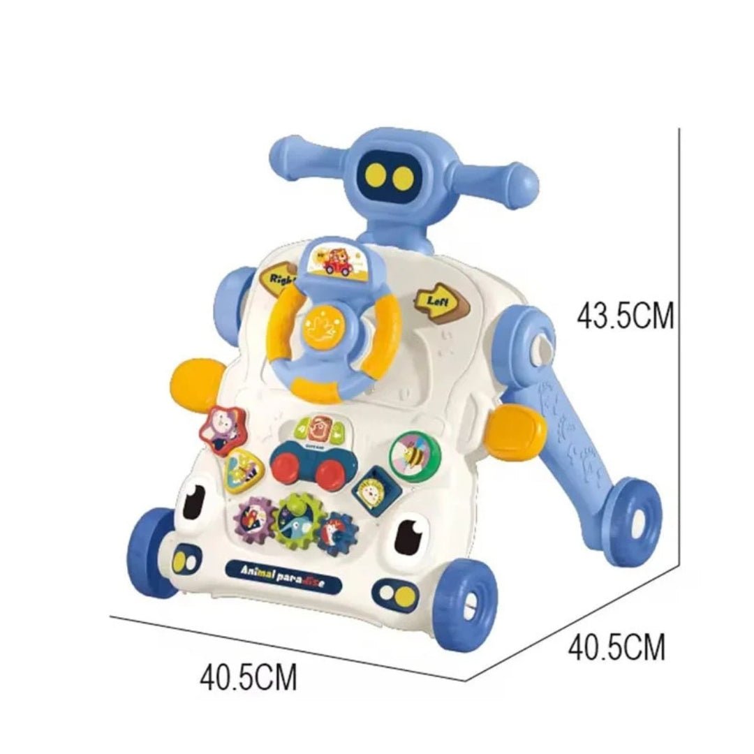 6-in-1 Multifunction Musical Baby Walker – Ride-On, Scooter & Activity Learning Center