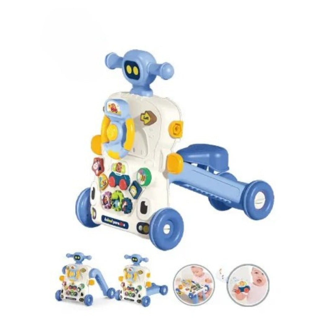 6-in-1 Multifunction Musical Baby Walker – Ride-On, Scooter & Activity Learning Center