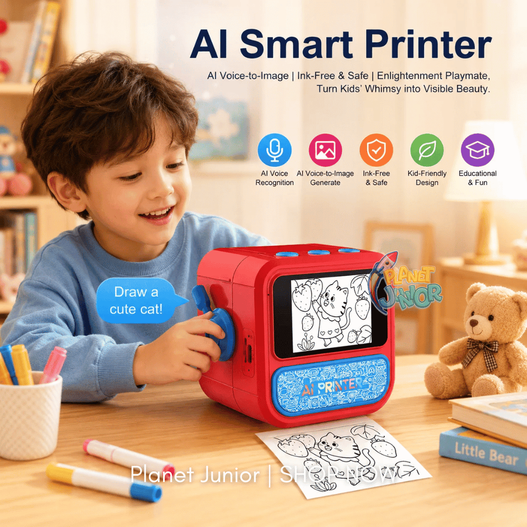 AI Voice Magic Smart Thermal Printer for Kids
