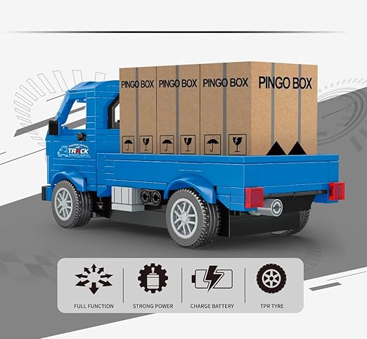 RC Building Bricks Cargo Truck Set