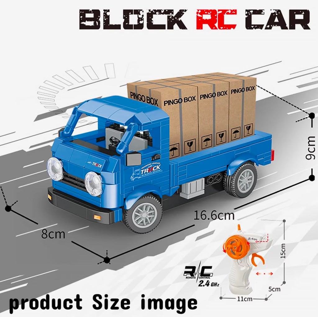 RC Building Bricks Cargo Truck Set