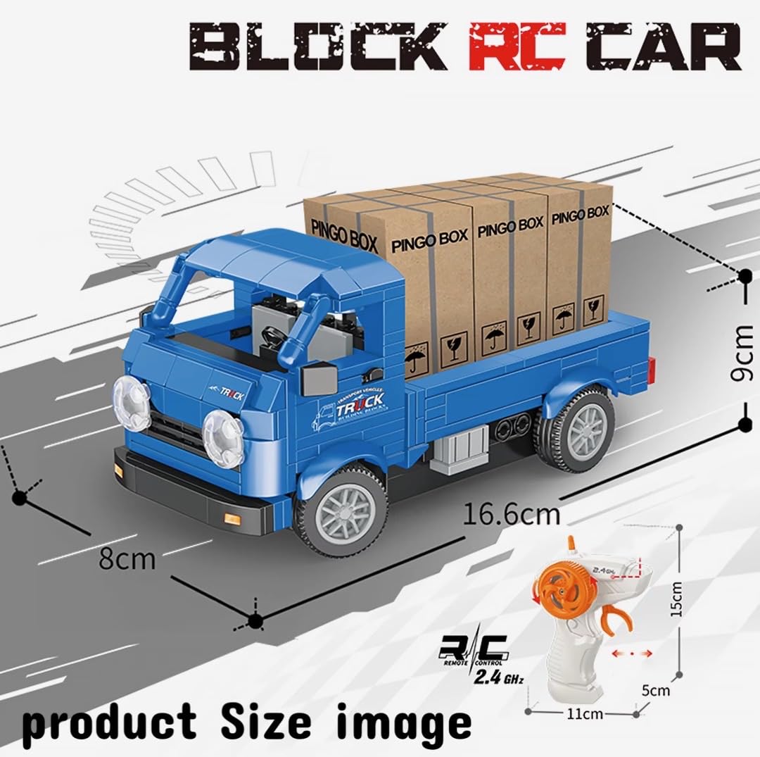 RC Building Bricks Cargo Truck Set