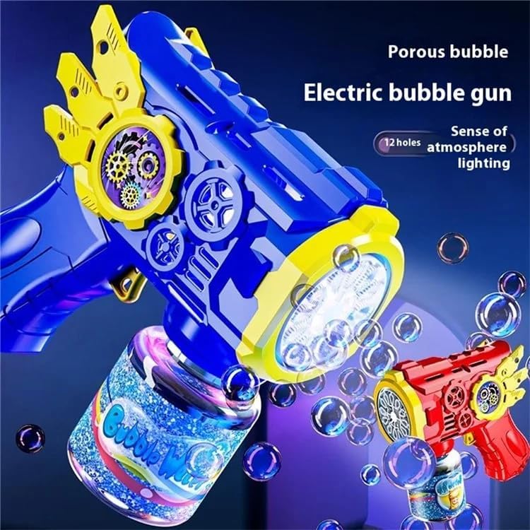 Space Wing Bubble Blaster with Lights & Bubble Solution