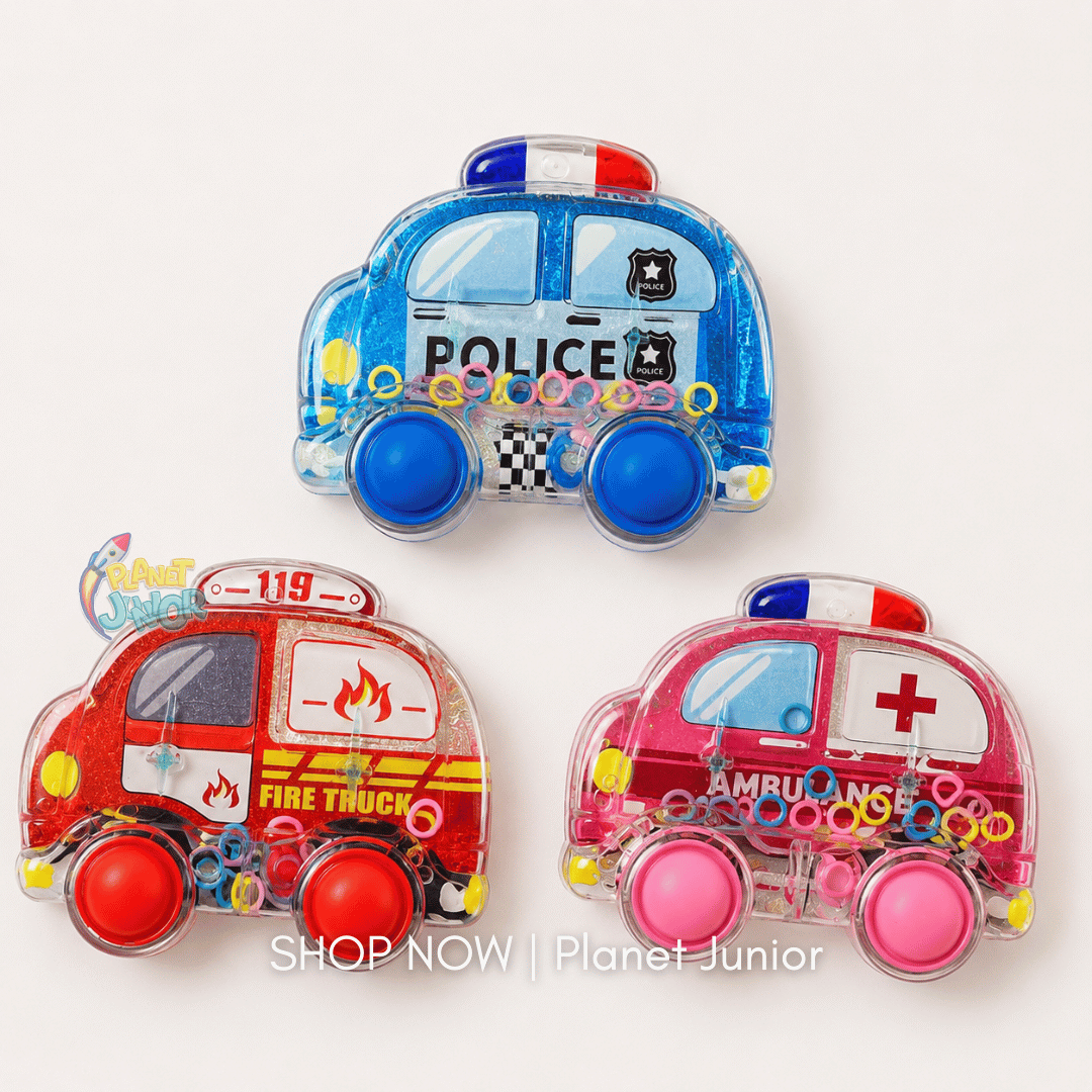 Mini Vehicle Water Ring Toss Game | 1 Pc
