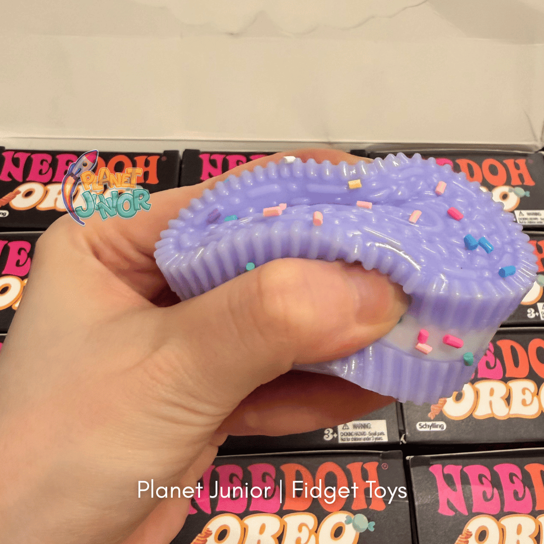 Oreo-Style Cookie Squishy Fidget Stress Reliever
