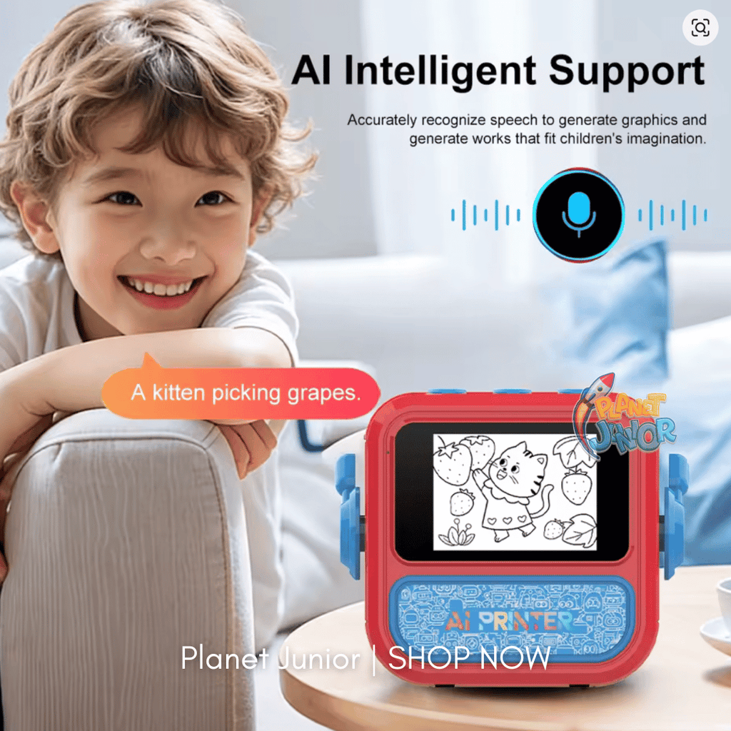 AI Voice Magic Smart Thermal Printer for Kids