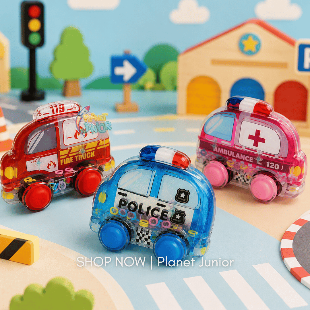 Mini Vehicle Water Ring Toss Game | 1 Pc