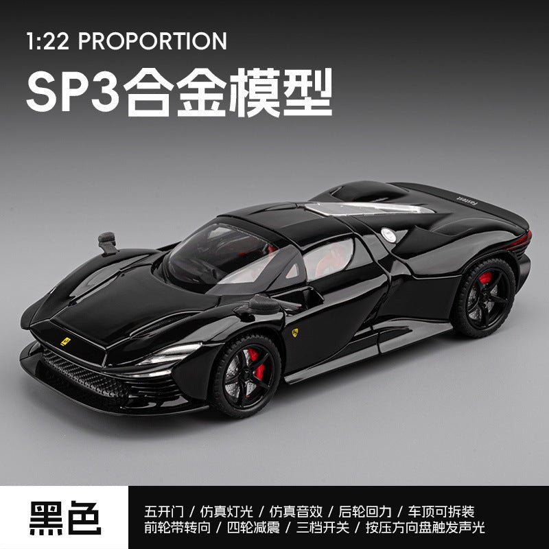 Ferrari Daytona SP3 1:24 Die-Cast Alloy Model Car