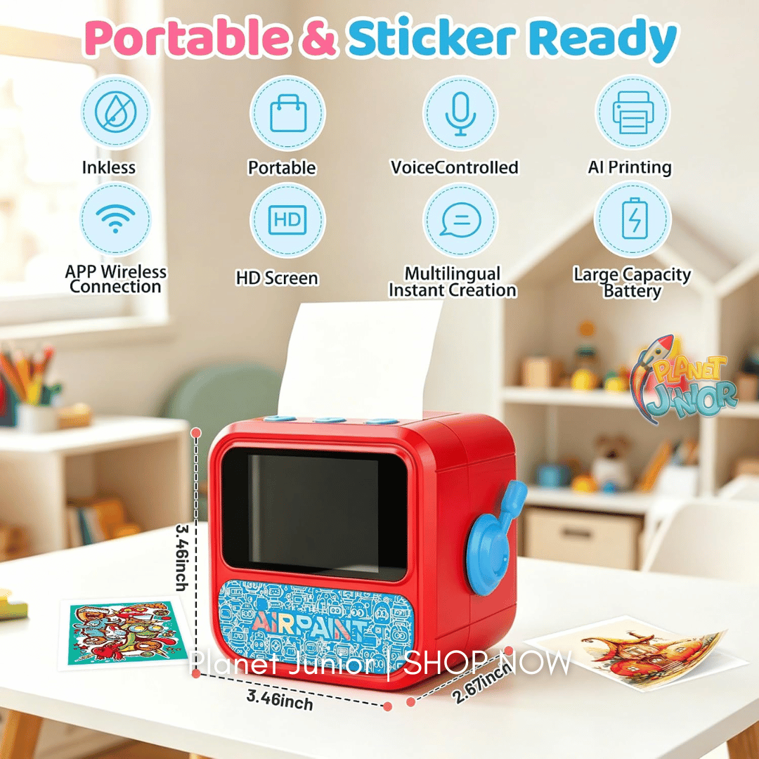 AI Voice Magic Smart Thermal Printer for Kids