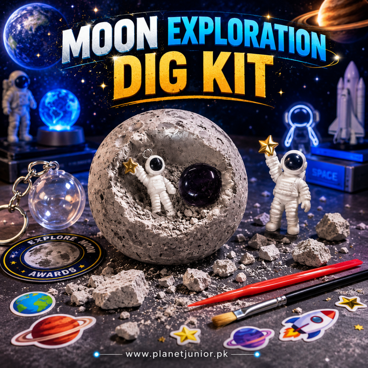 4-in-1 Sew Star Moon Explore – My Space Travel Creative Discovery Kit