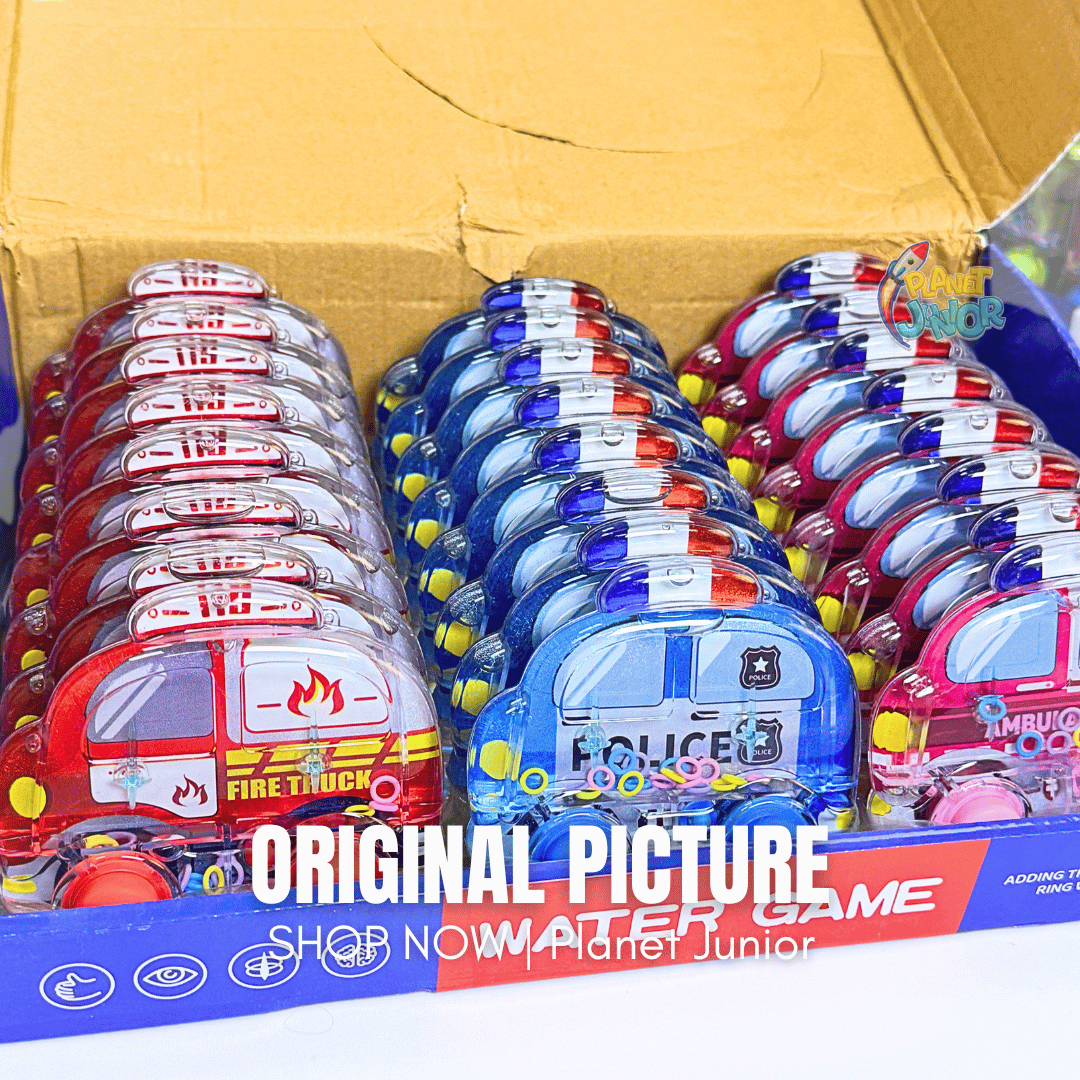 Mini Vehicle Water Ring Toss Game | 1 Pc