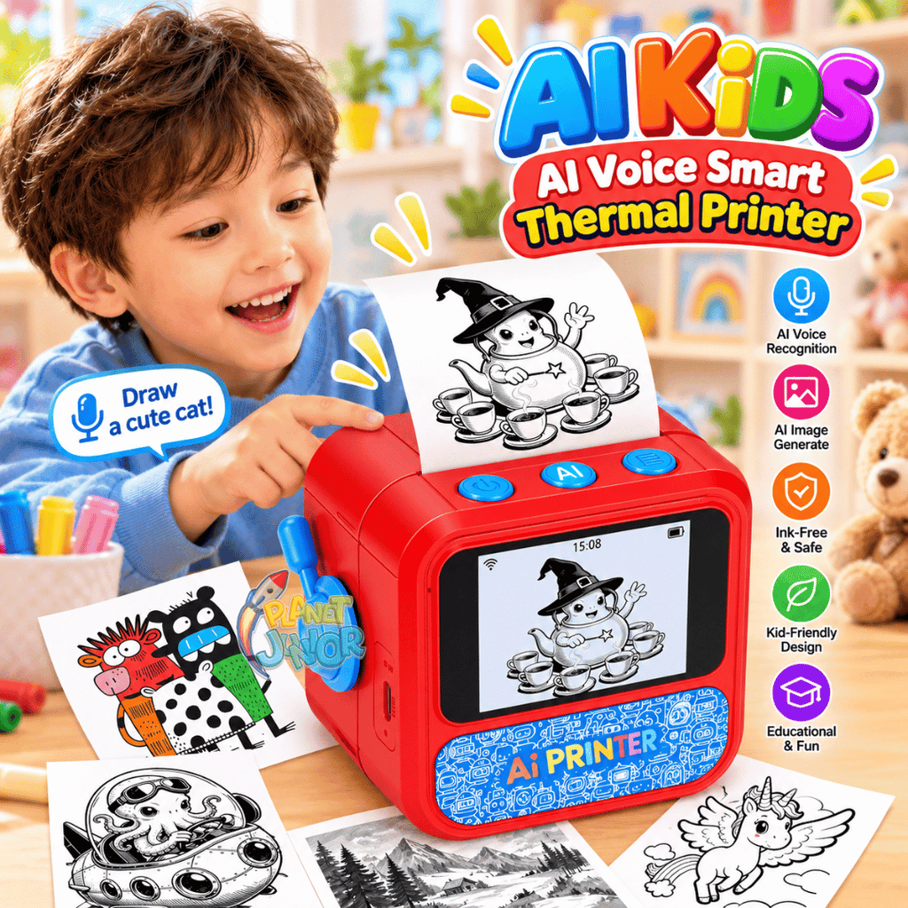 AI Voice Magic Smart Thermal Printer for Kids