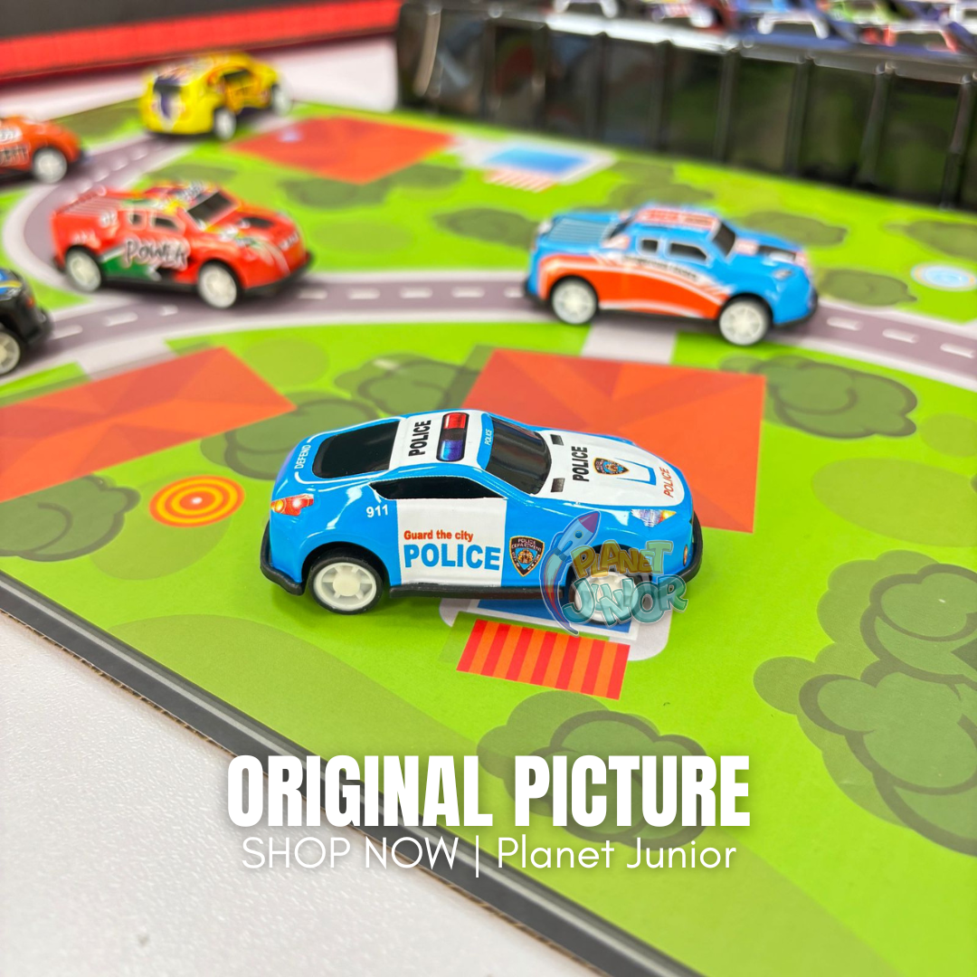 40 PCS 1:72 Alloy Model Car Collection Playset for Kids