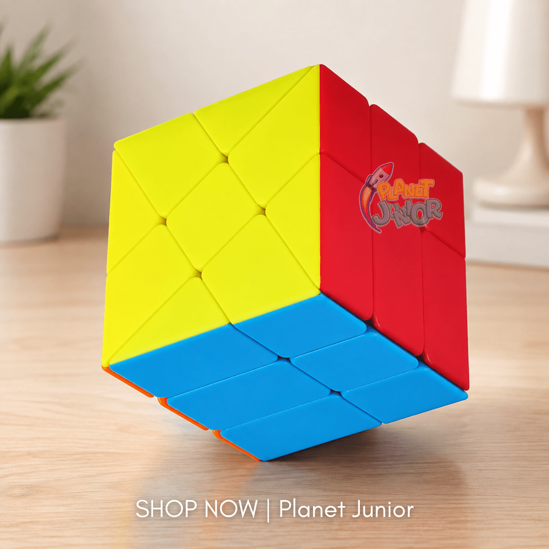 4-in-1 Magic Cube Brain Challenge Puzzle Set for Kids