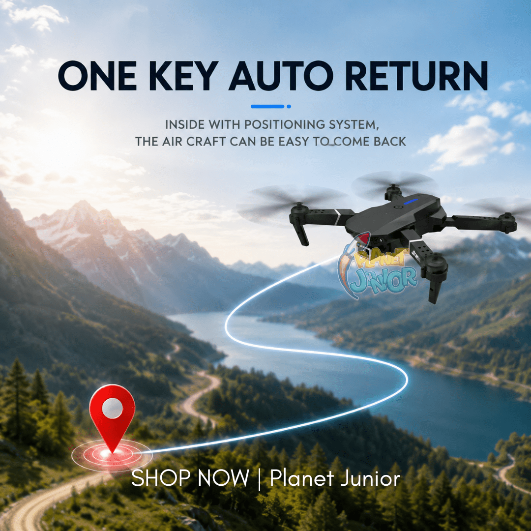 E88 Pro Foldable Camera Drone with Hover & Height Control