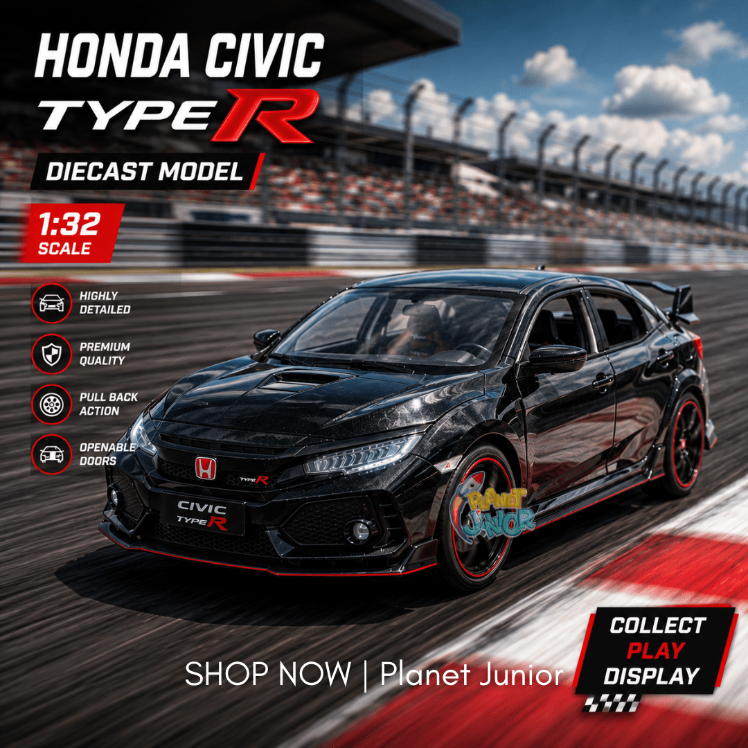 1:32 Scale Honda Civic Type R Die-Cast Model Car