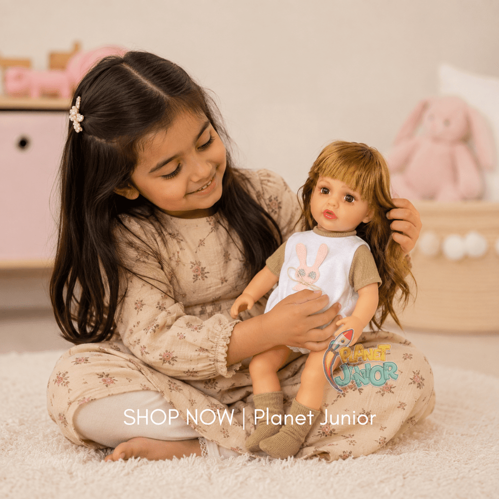 Beautiful Long Hair Girl Doll with Bunny Outfit & Decorative Gift Box