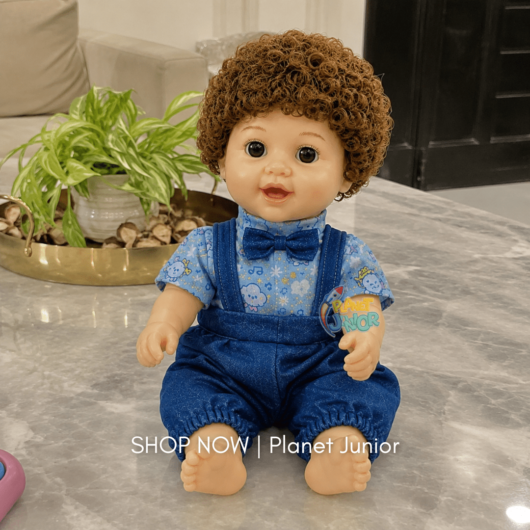 20 inch Interactive Baby Doll with Music & Doctor Playset