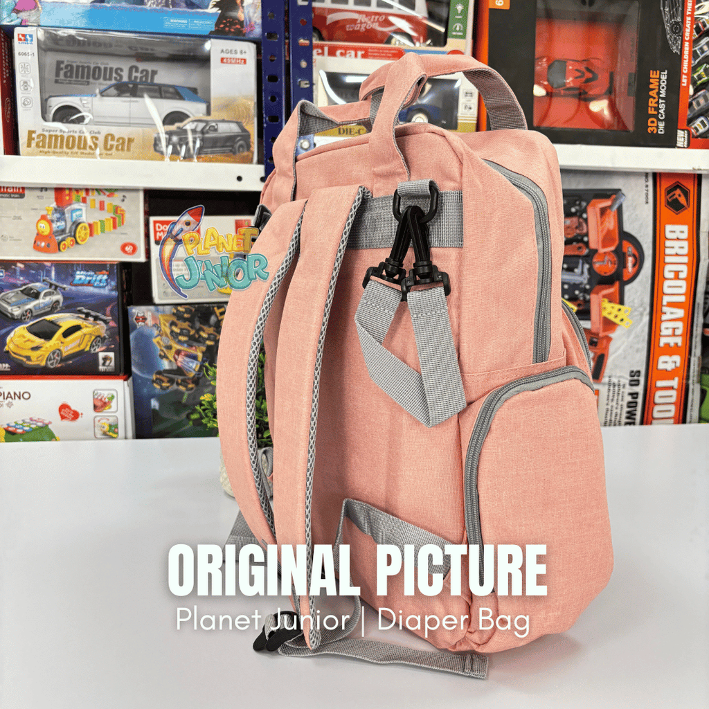 🎒 Fisher-Price Multi-Pocket Diaper Backpack