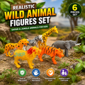 Realistic Wild Animal Figures Set – Safari & Jungle Animals for Kids