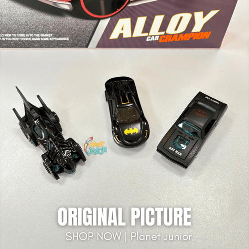 10-Piece Batman-Themed Die-Cast Alloy Car Collection