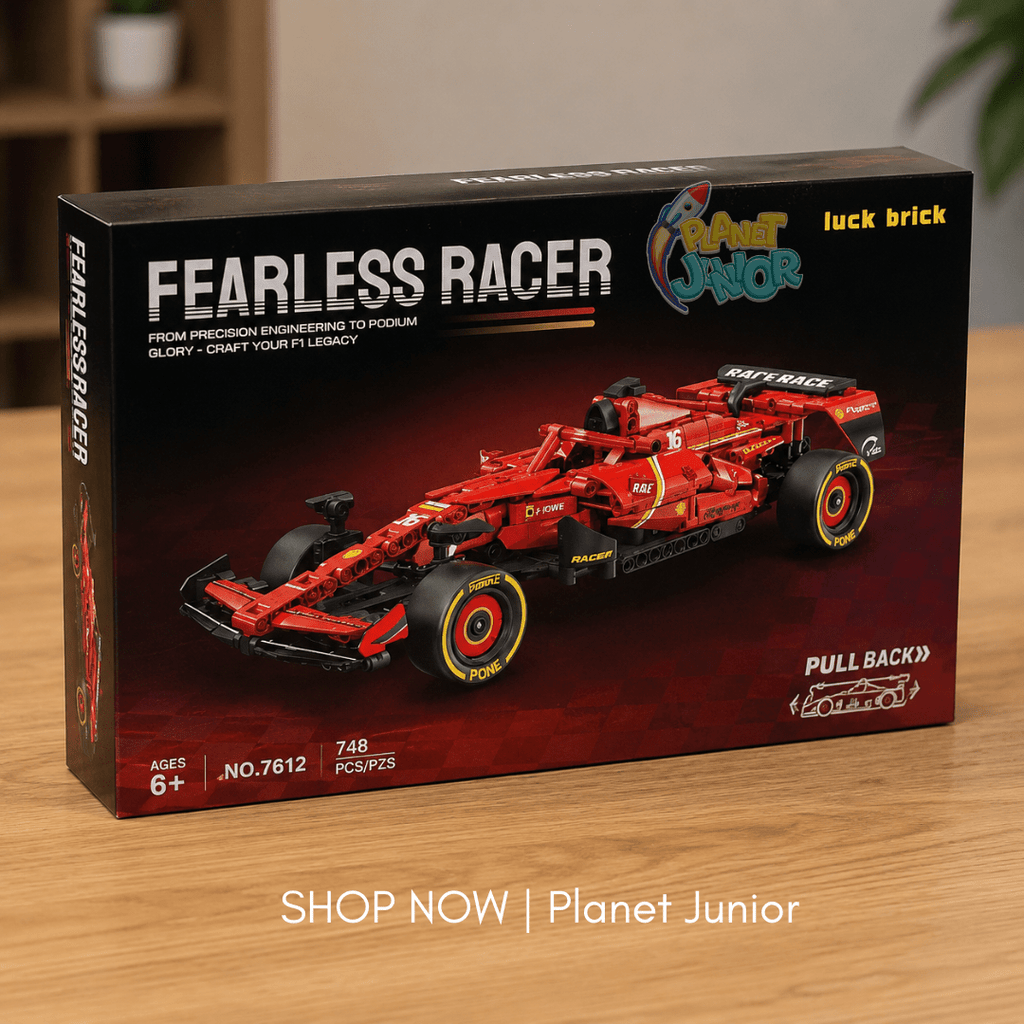 1:14 Fearless Racer Pull-Back F1 Style Legos Car – 748 Pieces