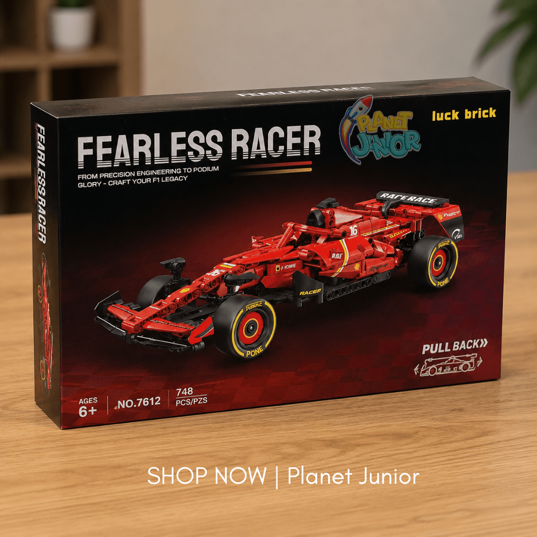 1:14 Fearless Racer Pull-Back F1 Style Legos Car – 748 Pieces