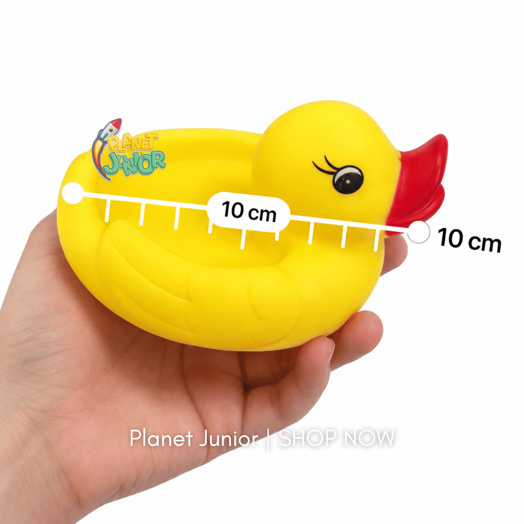 Cute Duck Family Bath Toy Set with Mother Duck & Baby Ducklings