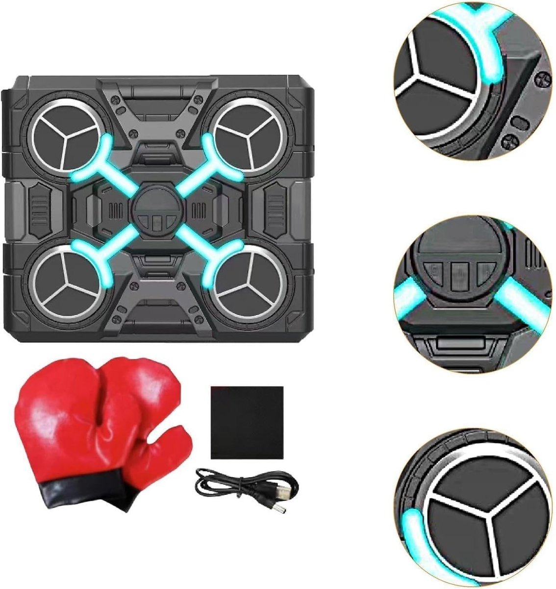 Interactive Wall Mounted Boxing Training Machine for Kids