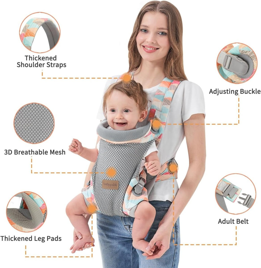 Chicco Soft & Dream Baby Carrier – 3-in-1 Ergonomic Baby Carrier