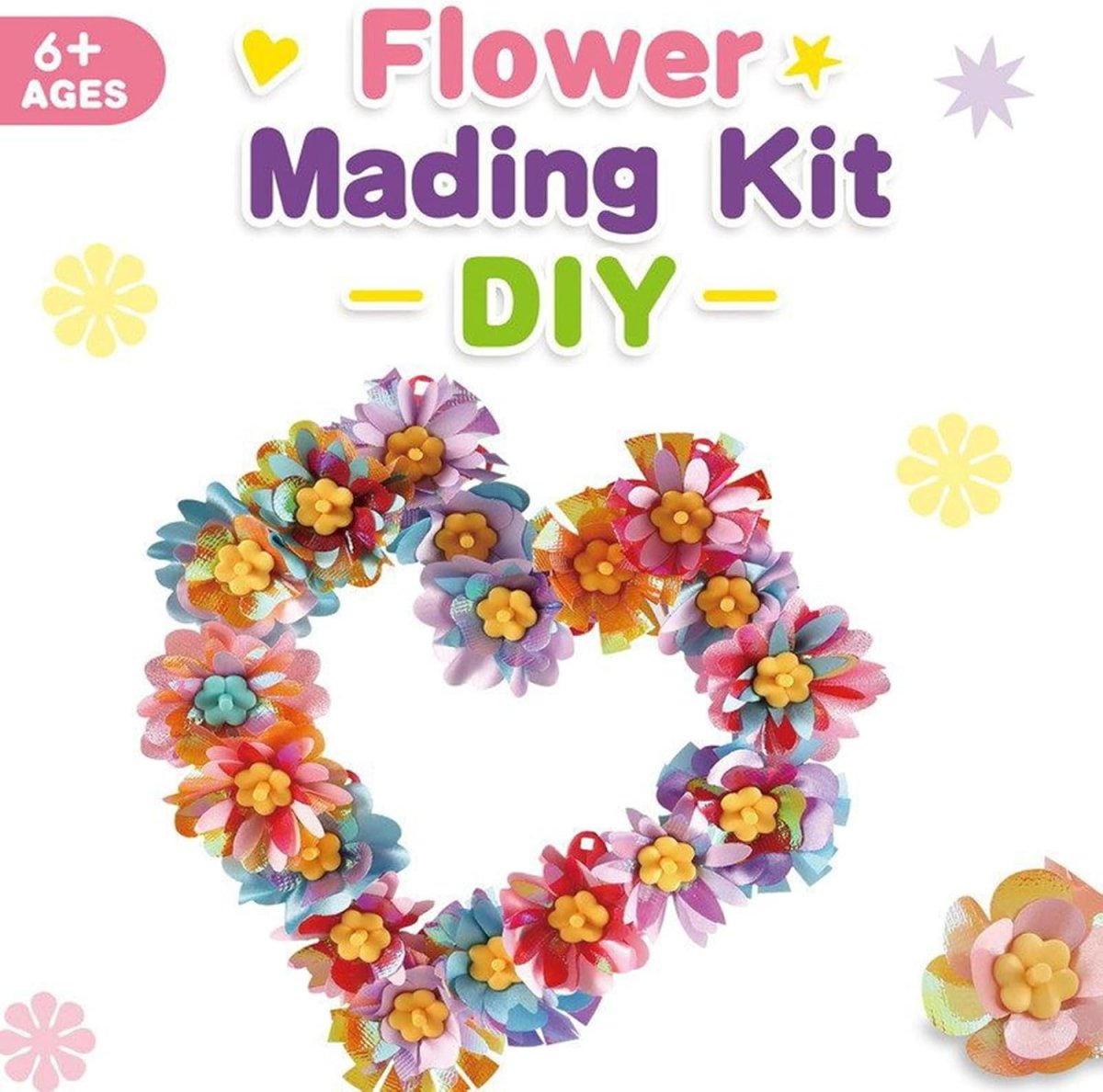 DIY Flower Making Craft Kit for Kids