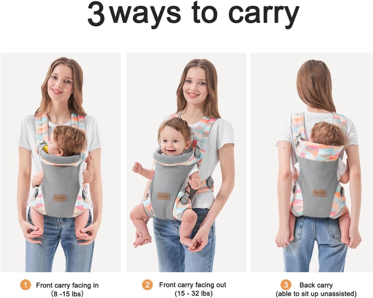 Chicco Soft & Dream Baby Carrier – 3-in-1 Ergonomic Baby Carrier