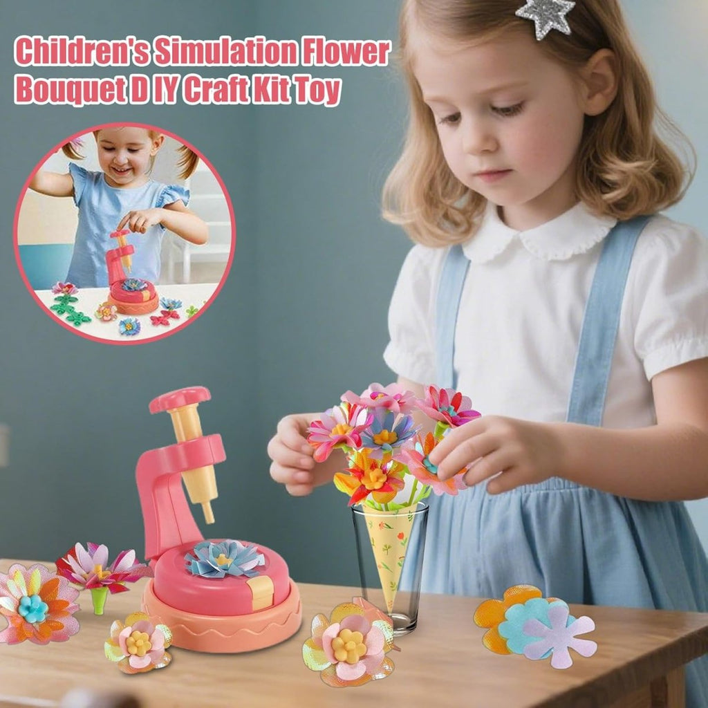 DIY Flower Making Craft Kit for Kids