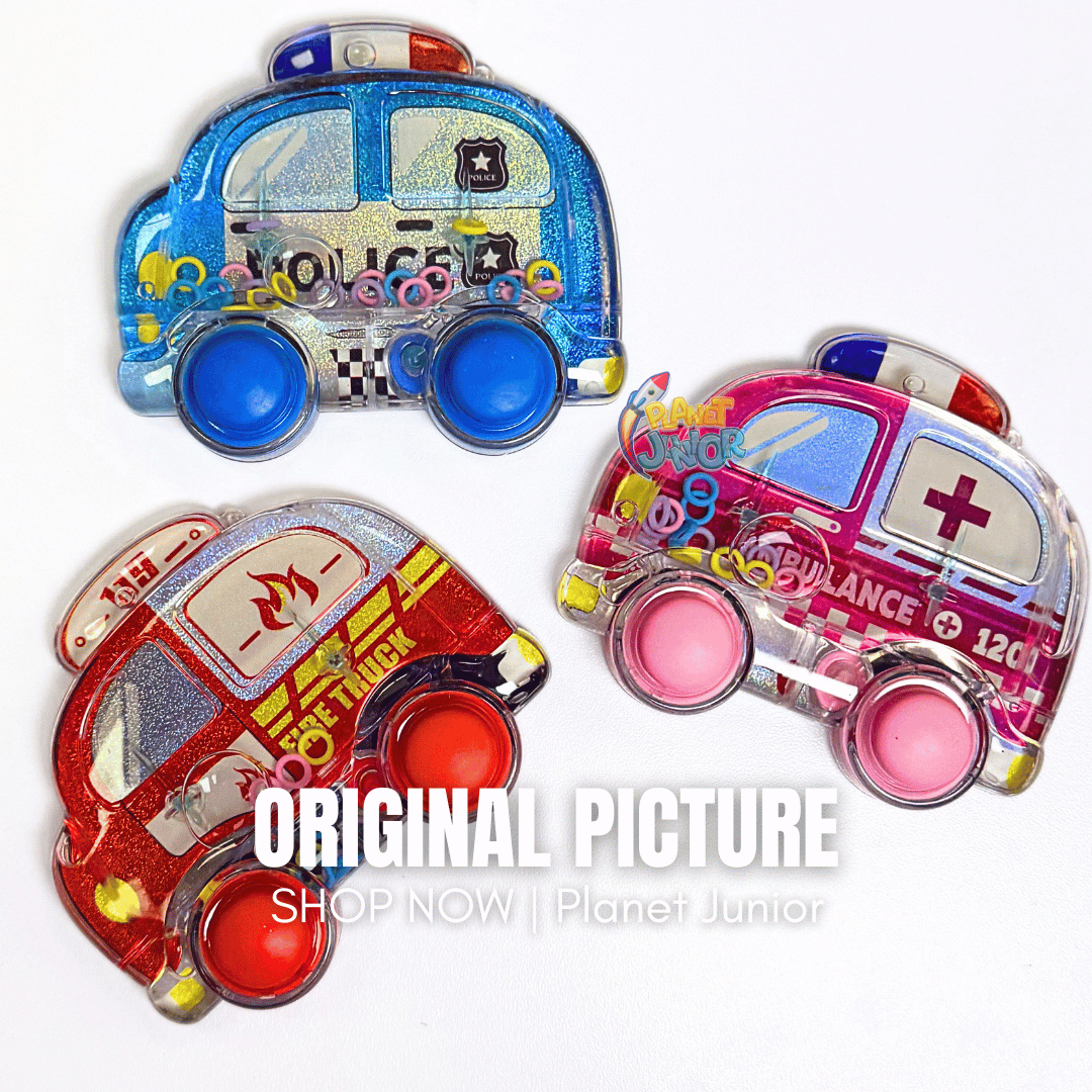 Mini Vehicle Water Ring Toss Game | 1 Pc