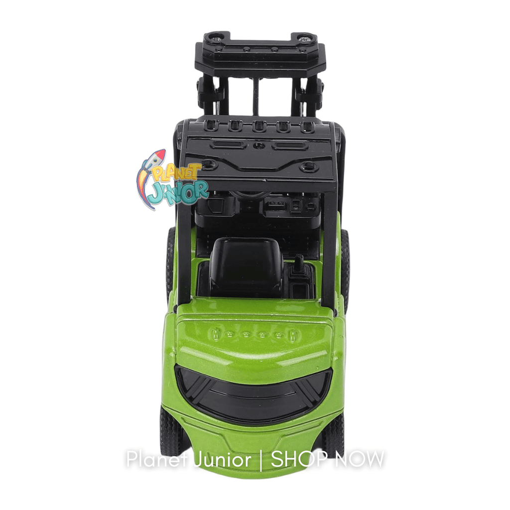 Mini RC Forklift Pro – 1:64 Alloy Remote Control Truck