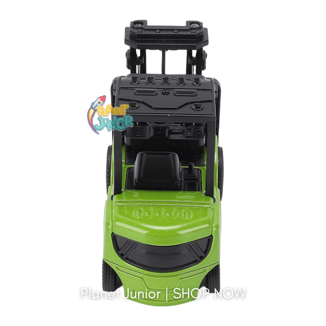 Mini RC Forklift Pro – 1:64 Alloy Remote Control Truck