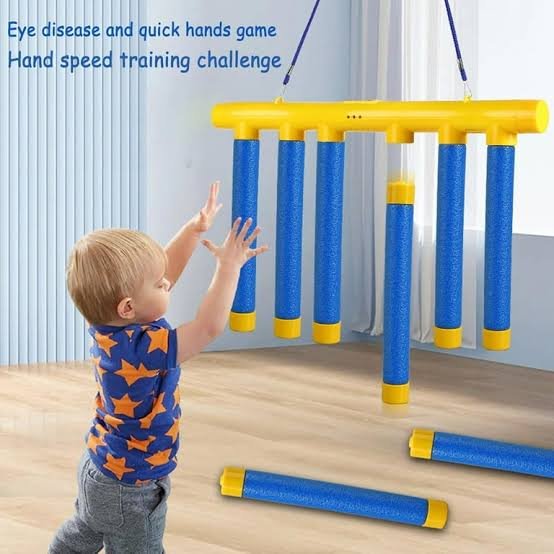 Fast Reflex Hand Speed Challenge Game – Drop Sticks Reaction Training Toy
