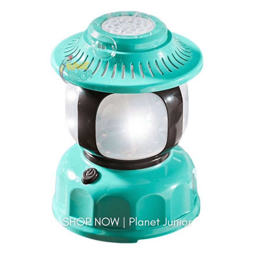 Rechargeable Bubble Lamp Toy with Colorful Bubbles, Lights & Music