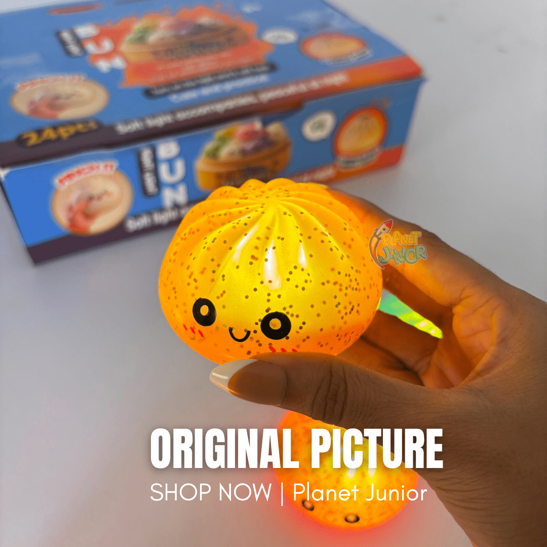 Cute Bun Light-Up Night Lamp – Soft Glow Kids Room Light
