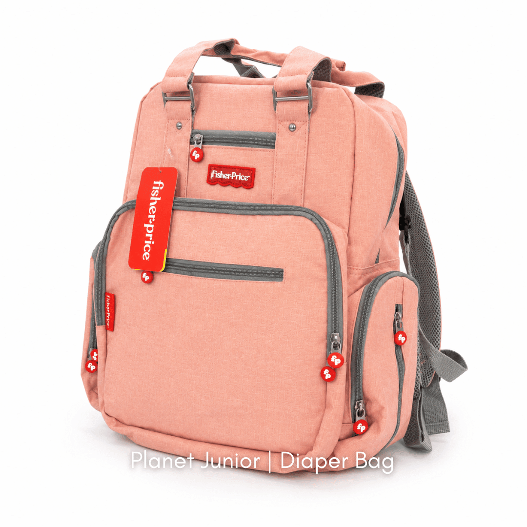 🎒 Fisher-Price Multi-Pocket Diaper Backpack