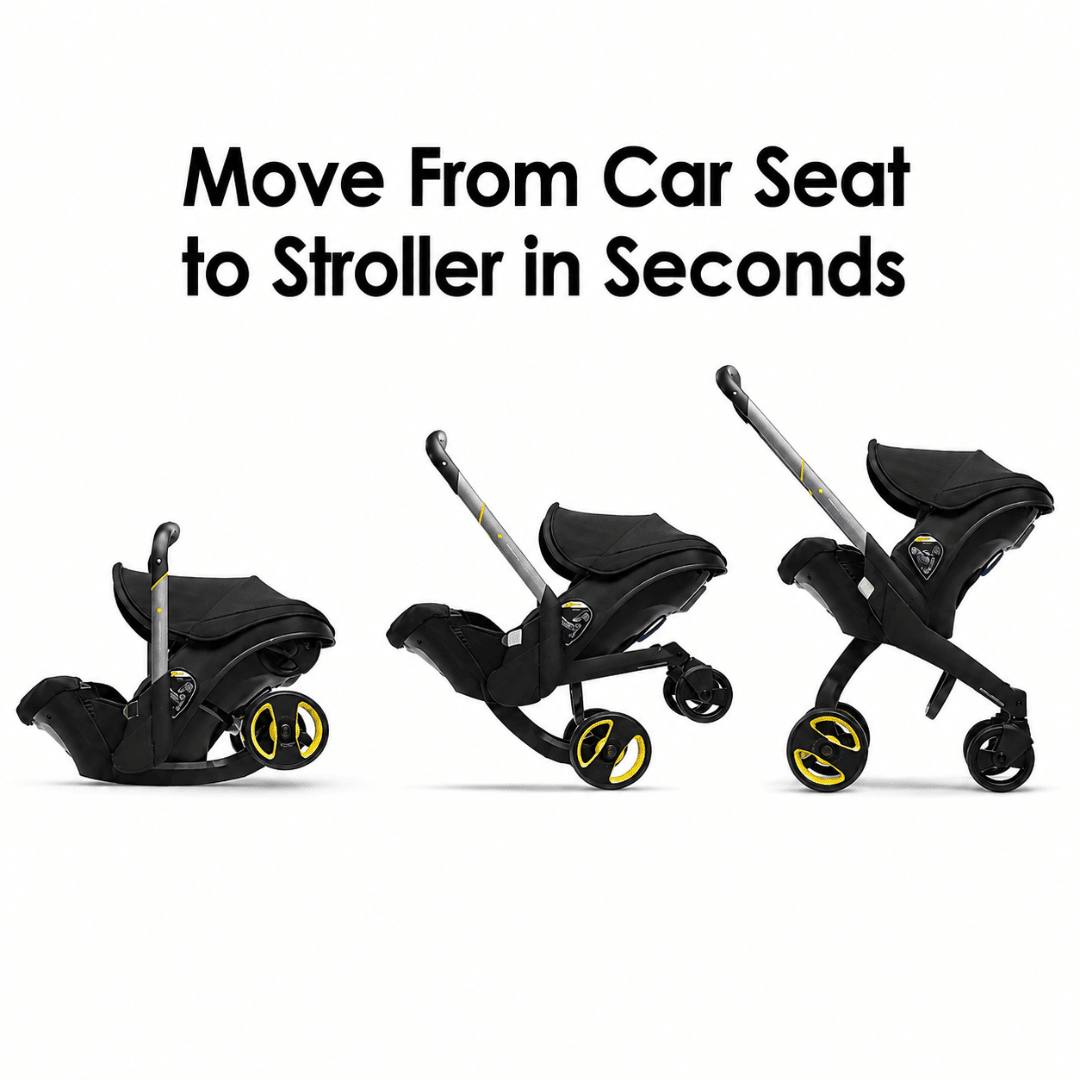 Convertible Baby Car Seat & Travel Stroller