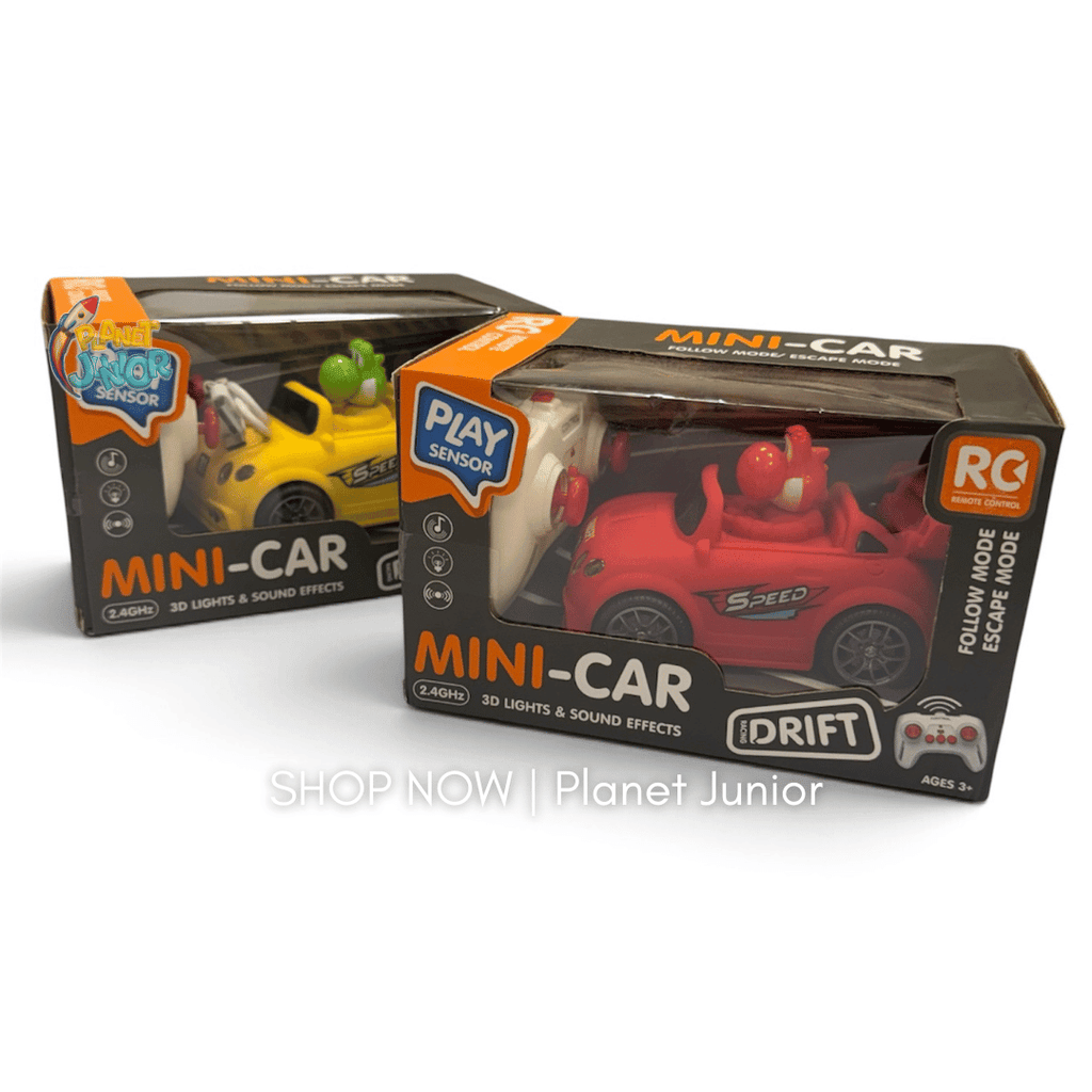Super Mario Style RC Mini Drift Car – Follow & Escape Mode