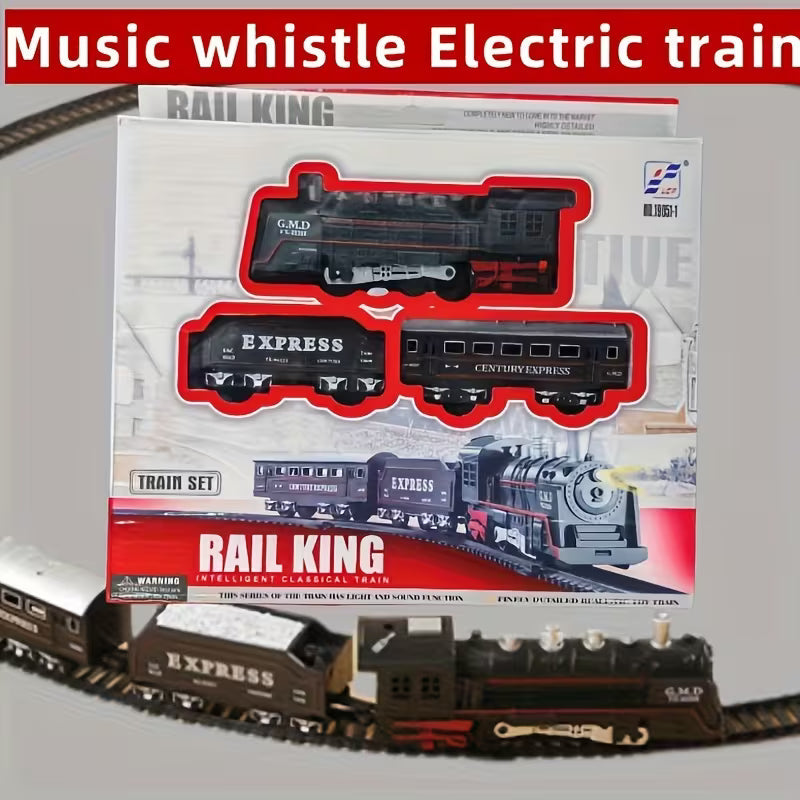 Rail King Junior Train Set – Light & Sound Railway