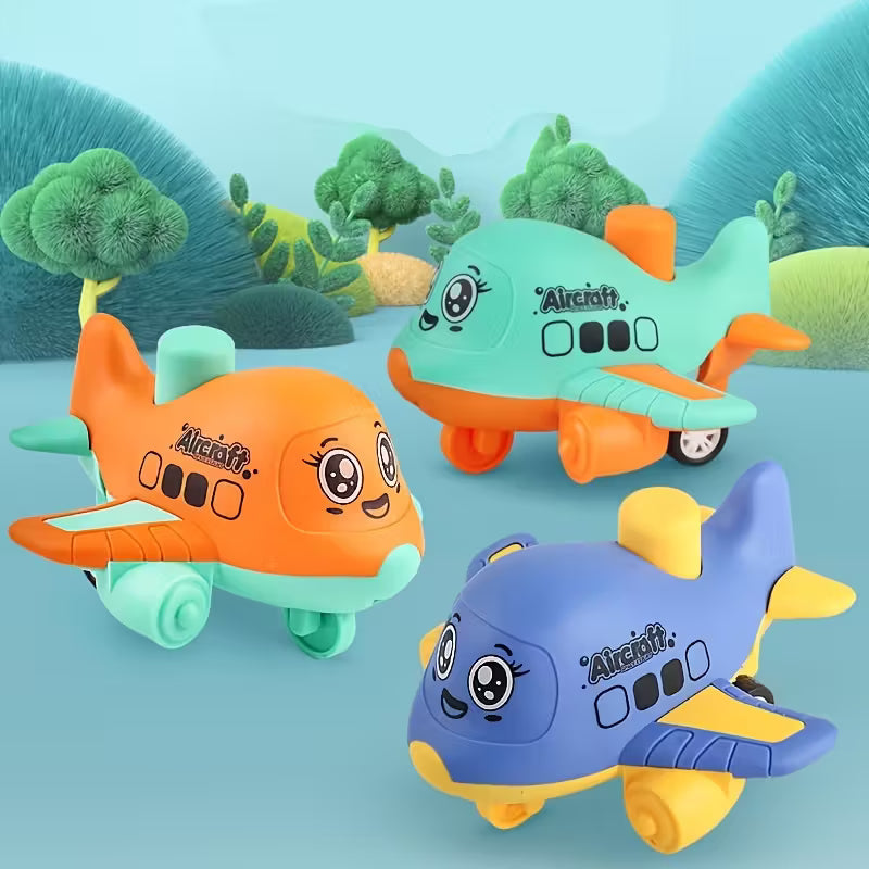 Happy Press & Slide Aircraft – Colorful, Smooth & Full of Smiles