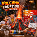 DIY Volcanic Eruption Science Experiment Kit with Realistic Lava Reaction & STEM Learning Fun