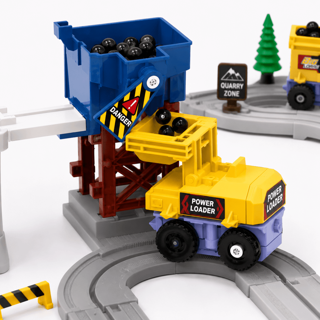 🚧 Construction Quarry Engineering Track Set