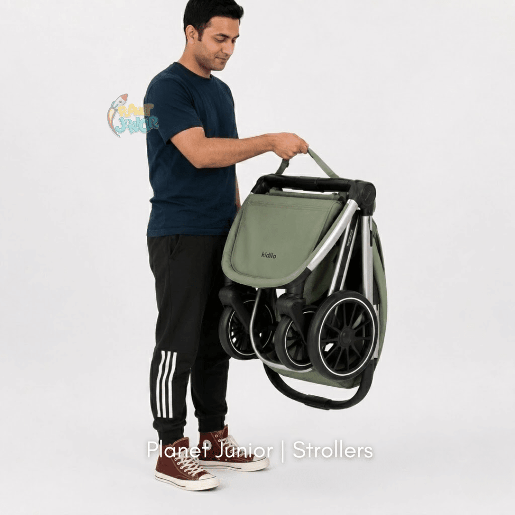 Ultimate Kidilo Luxury 3-in-1 Pram, Stroller & Infant Carrier Travel System