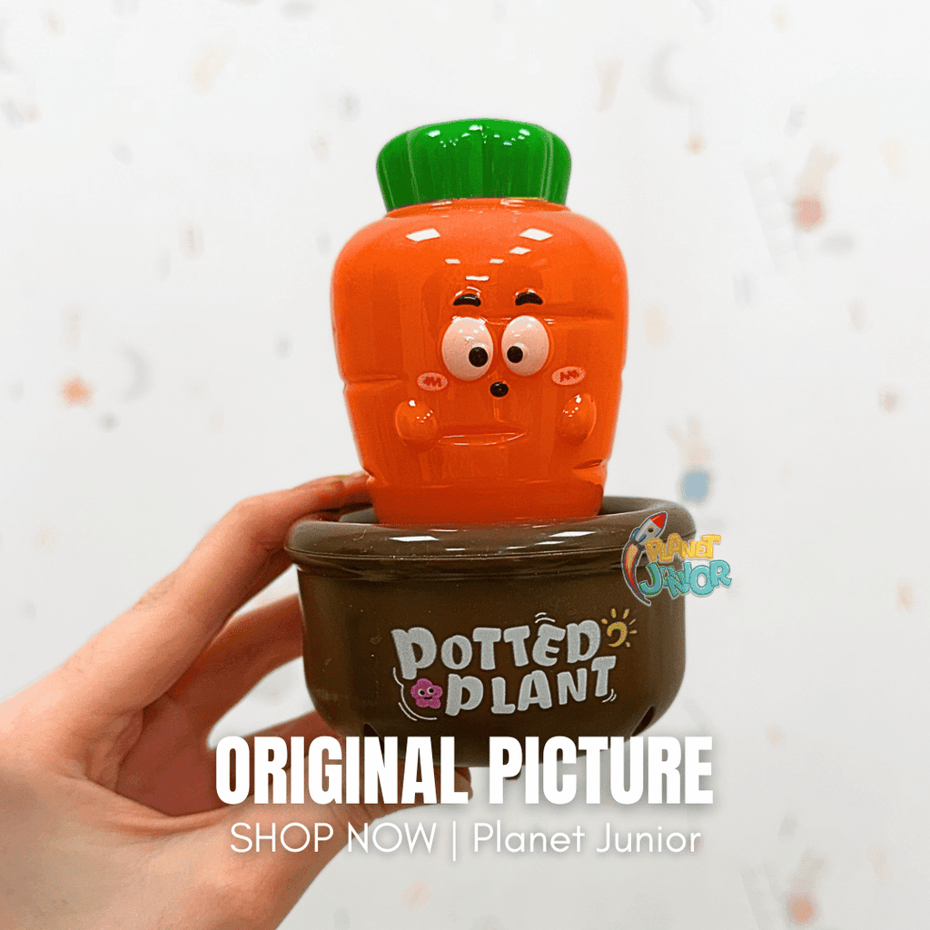 Cute Veggie Press & Go with Light | 1 Pc