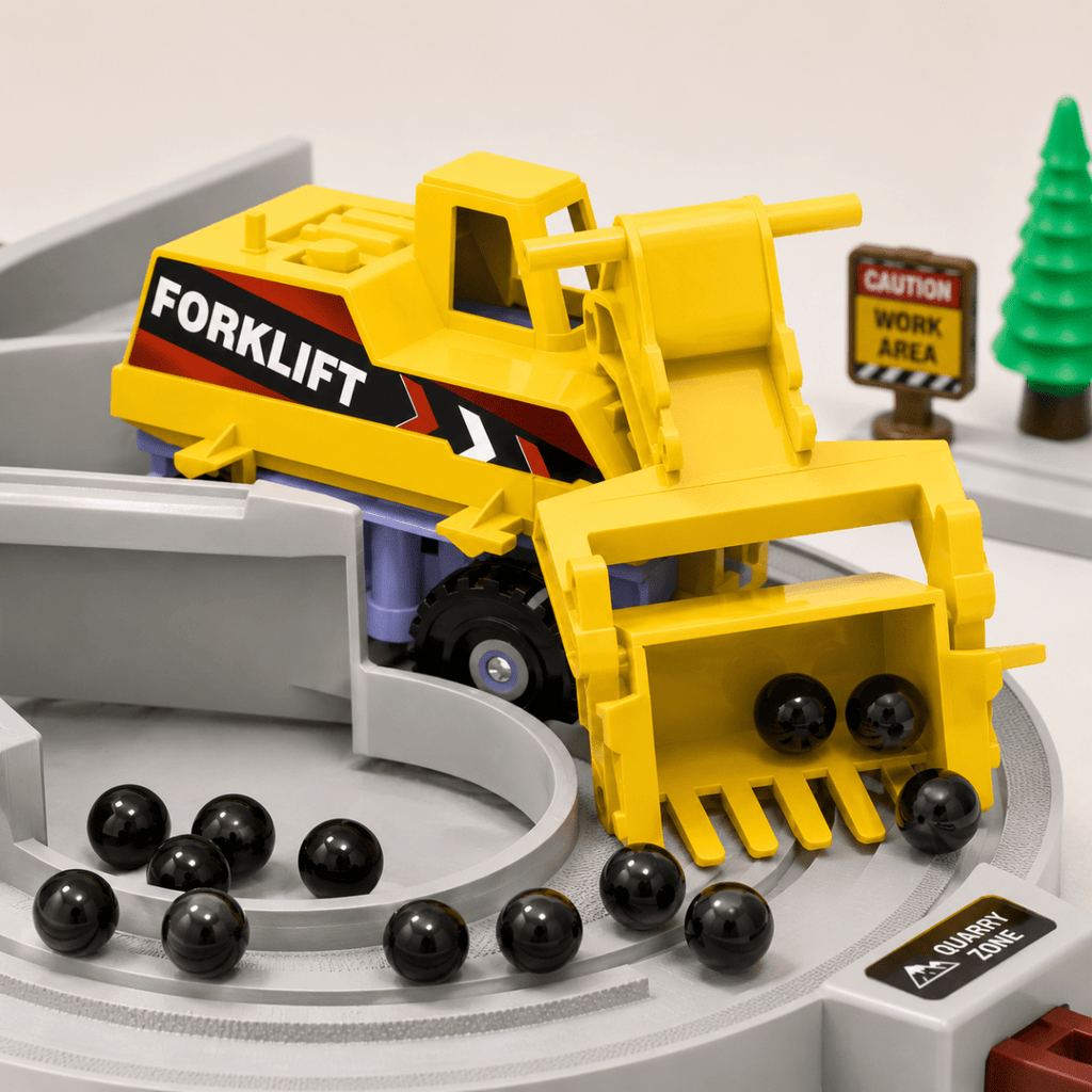 🚧 Construction Quarry Engineering Track Set